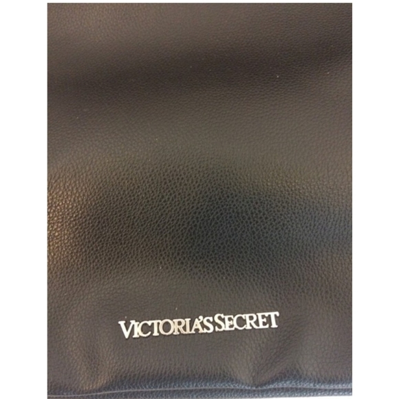 💕Victoria's Secret Fringe Black Faux Leather Backpack💕 - Picture 5 of 8